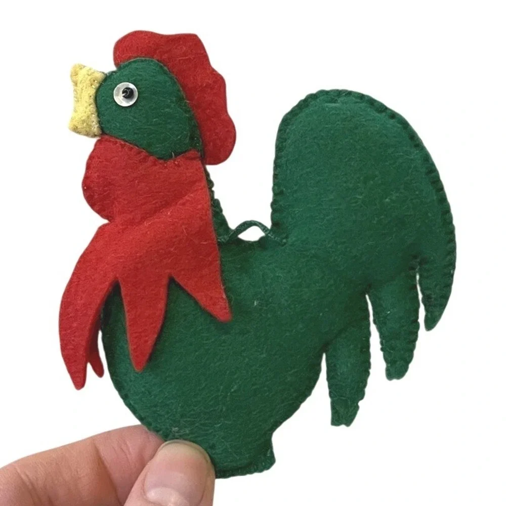 Holiday Ornament Corn Flakes Cereal Breakfast Milk Kelloggs Green‎ Bird Mascot